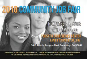 Hire Local - Flyer for 2018 Community Job Fair